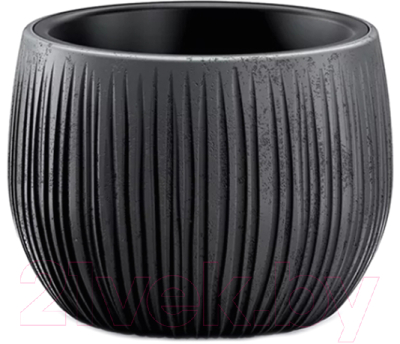 Кашпо Prosperplast Flower Pot / DKB180-B411 (черный)