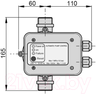 Реле давления Pumpman TPC-10B