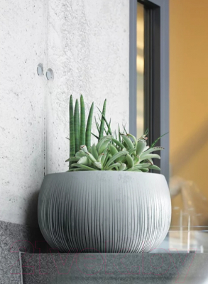 Кашпо Prosperplast Flower Pot / DKB370-422U (серый)