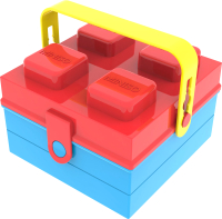 Ланч-бокс Miniso Building Blocks Series Bento Box / 7075 - 