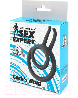 Эрекционное кольцо Bior Toys SEM-55205 (черный)
