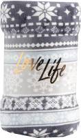 

Плед Love Life, Орнамент / 7149335