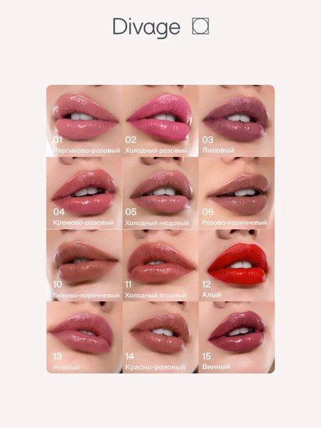 Помада для губ Divage Lipstick Praline New тон 10