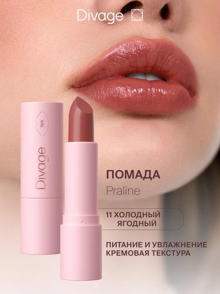 Помада для губ Divage Lipstick Praline New тон 11