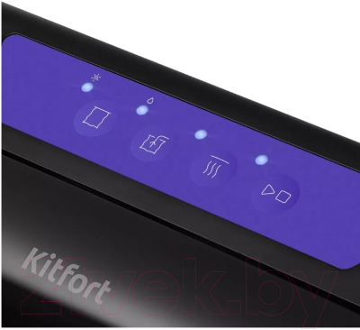 Вакуумный упаковщик Kitfort KT-1528-1 (черно-фиолетовый)