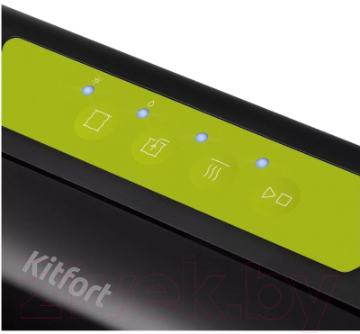 Вакуумный упаковщик Kitfort KT-1528-2 (черно-салатовый)