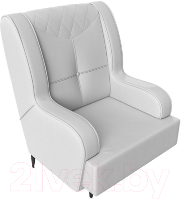 Кресло мягкое Mebelico Неаполь (экокожа белый)