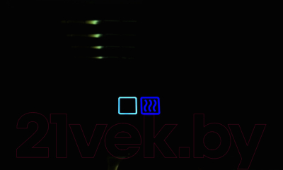 Зеркало Пекам Vesta Fly 90x75 / VestaFly-90x75spcl (с подсветкой, с двойным сенсором на прикосновение, подогревом и часам)