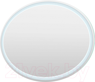 Зеркало Пекам Vesta 1 80x60 / Vesta1-80x60dcl (с подсветкой, сенсором на взмах руки и часами)