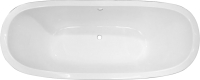 Ванна из искусственного мрамора Эстет Скарлет 180x77 / ФР-00001245 - 