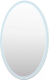 Зеркало Пекам Vesta 2 60x80 / Vesta2-60x80dp (с подсветкой, сенсором на взмах руки и подогревом) - 