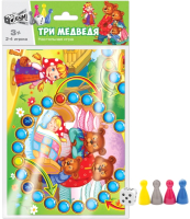 

Настольная игра Русский стиль, Бродилка в пакете Три медведя / RS-07117