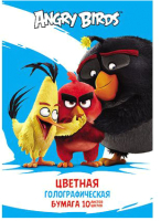 

Набор цветной бумаги, Angry birds / 10Бц4гф_15386