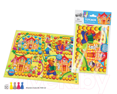 Изображение товара Настольная игра Русский стиль Бродилка Теремок / RS-07112