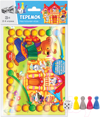 Изображение товара Настольная игра Русский стиль Бродилка Теремок / RS-07112