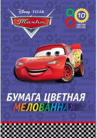 

Набор цветной бумаги Hatber, Тачки / 10Бц4м_20399