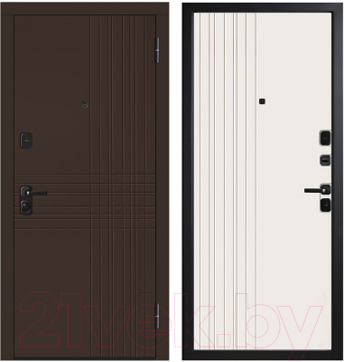 Входная дверь Металюкс М745/2 (96x205, правая)