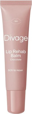 Блеск для губ Divage Lip Rehab Balm Sos Lip Repair С ароматом шоколада - 