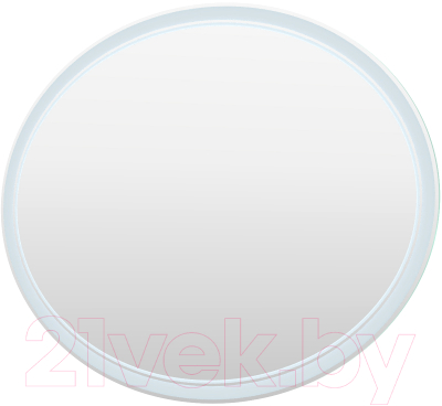 Зеркало Пекам Vesta 2 90x75 / Vesta2-90x75dcl (с подсветкой, сенсором на взмах руки и часами)