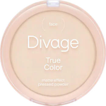 Пудра компактная Divage True Color тон 01 Fair - 