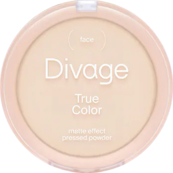 Пудра компактная Divage True Color тон 01 Fair