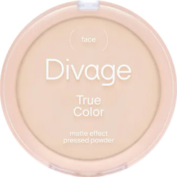 Пудра компактная Divage True Color тон 02 ivory -