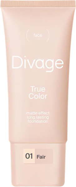 Тональный крем Divage True Color тон 01 fair