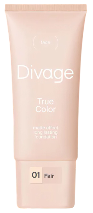 Тональный крем Divage True Color тон 01 fair