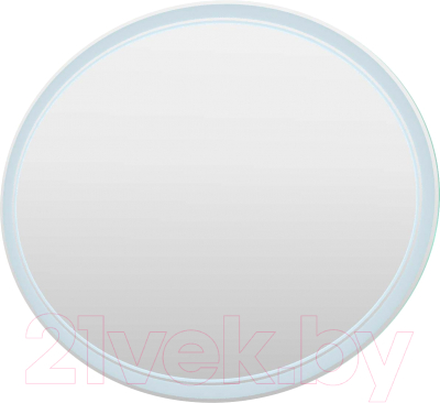 Зеркало Пекам Vesta 2 90x75 / Vesta2-90x75dpcl (с подсветкой, сенсором на взмах руки, часами и подогревом)