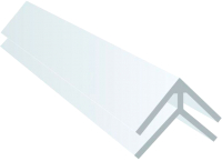 Угол для стеновой панели STELLA Наружный для ПВХ (10мм, 3м) - 