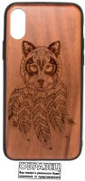 

Чехол-накладка, Wood для iPhone SE 2020/2022
