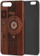 Чехол-накладка Case Wood для iPhone SE 2020/2022 (палисандр/фотоаппарат) - 