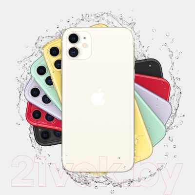 Смартфон Apple iPhone 11 256GB / 2QMWM82 восстановленный (белый)