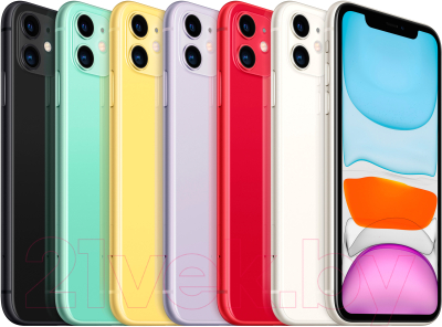 Смартфон Apple iPhone 11 64GB / 2QMWLX2 восстановленный Breezy Грейд A+(Q) (фиолетовый)