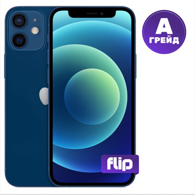 Смартфон восстановленный Apple iPhone 12 mini 128GB Flip Грейд A (синий) - 
