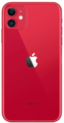 Смартфон Apple iPhone 11 256GB / 2BMWM92 восстановленный (красный)