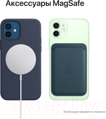 Смартфон Apple iPhone 12 64GB A2403 / 2BMGJ93 восстановленный Breezy Грейд B (зеленый)