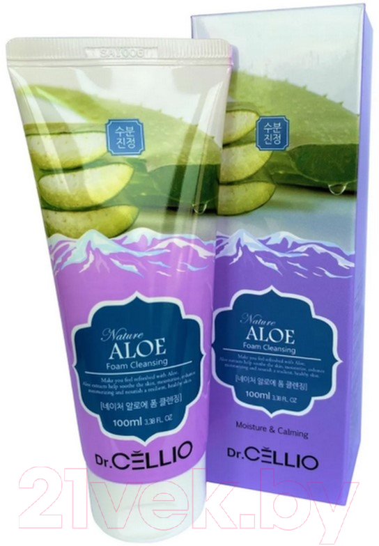 Пенка для умывания Dr. Cellio G70 Nature Aloe Foam Cleansing (100мл)