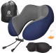 Подушка на шею RoadLike Travel Kit / 292237 (синий) - 