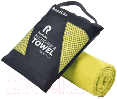Полотенце RoadLike Travel спортивное охлаждающее / 344005 (желтый)