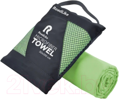 Полотенце RoadLike Travel спортивное охлаждающее / 327263 (зеленый)