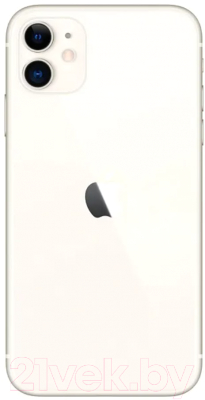 Смартфон Apple iPhone 11 256GB / 2AMWM82 восстановленный Breezy Грейд A (белый)