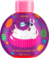 Пена для ванны детская Avon Лама Аромат клубники (250мл) - 