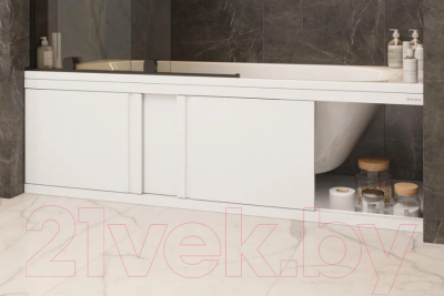 Экран для ванны Onika Одио Нова 150 / 515018 (белый)