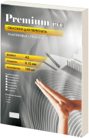Обложки для переплета Office Kit А3 0.15мм / PCA300150 (100шт, прозрачный) - 