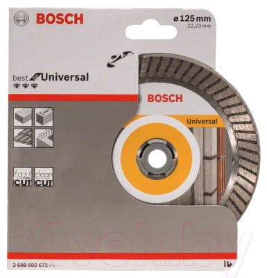 Отрезной диск алмазный Bosch 2.608.602.672
