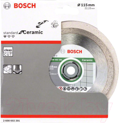 Отрезной диск алмазный Bosch 2.608.602.201