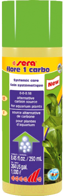 Удобрение для аквариума Sera Flore 1 Carbo / 3342 (250мл)