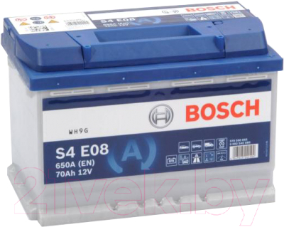 Автомобильный аккумулятор Bosch EFB S4 E08 570500076  / 0092S4E081 (70 А/ч)