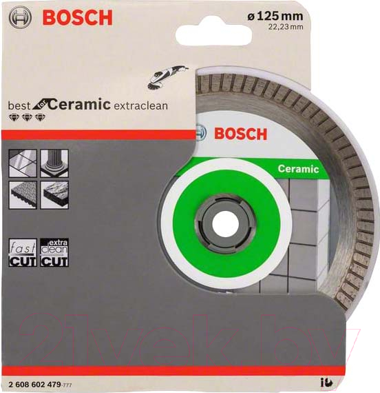 Отрезной диск алмазный Bosch 2.608.602.479